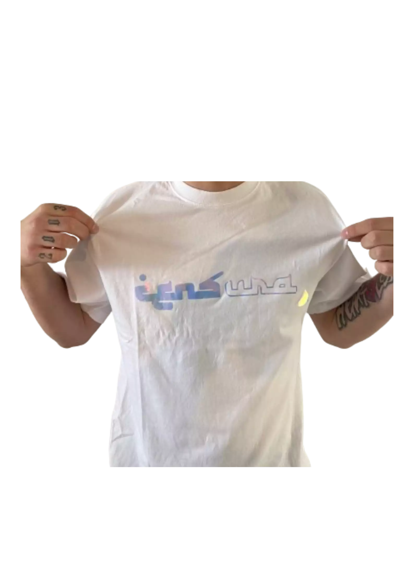 T-shirt oversize blanc